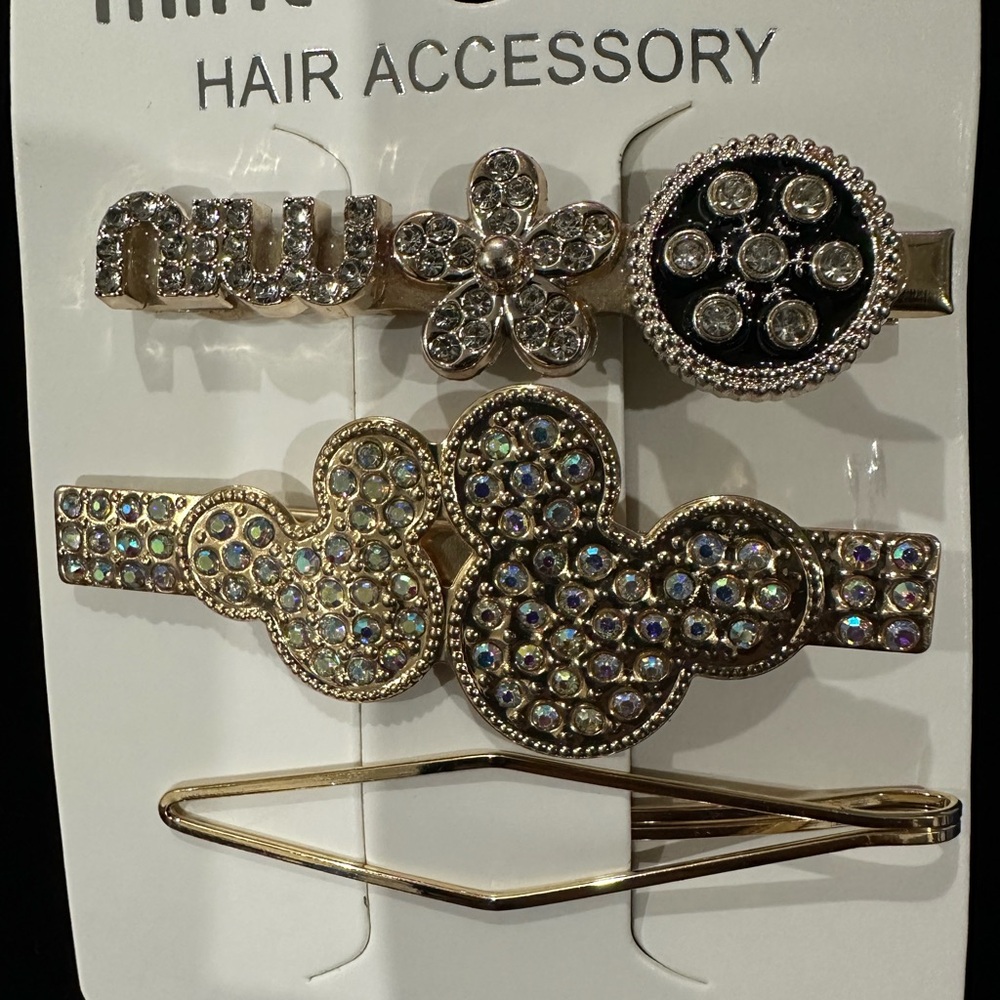 Mickey hair clip